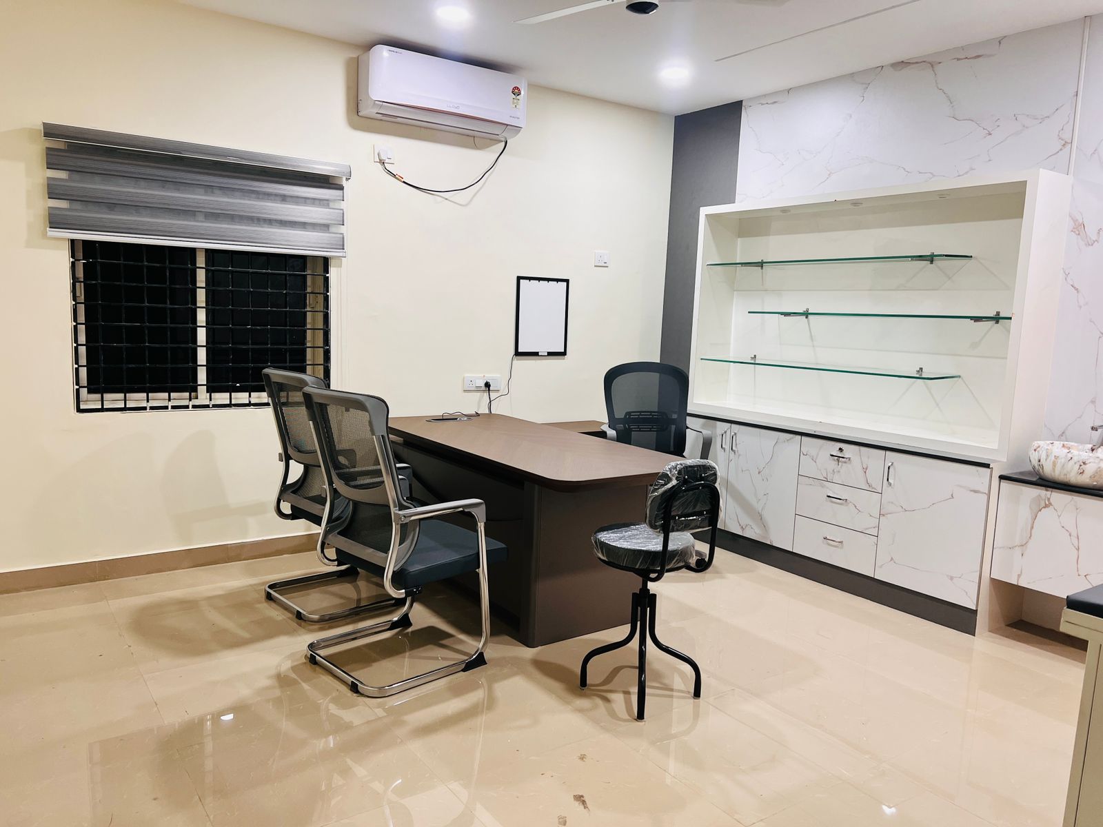 Clinic reception